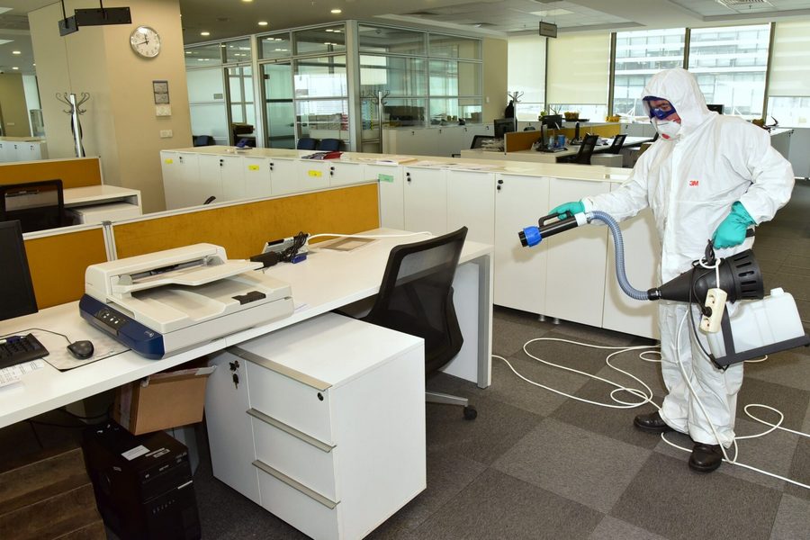 Why Should Offices Get Sanitizing Services?